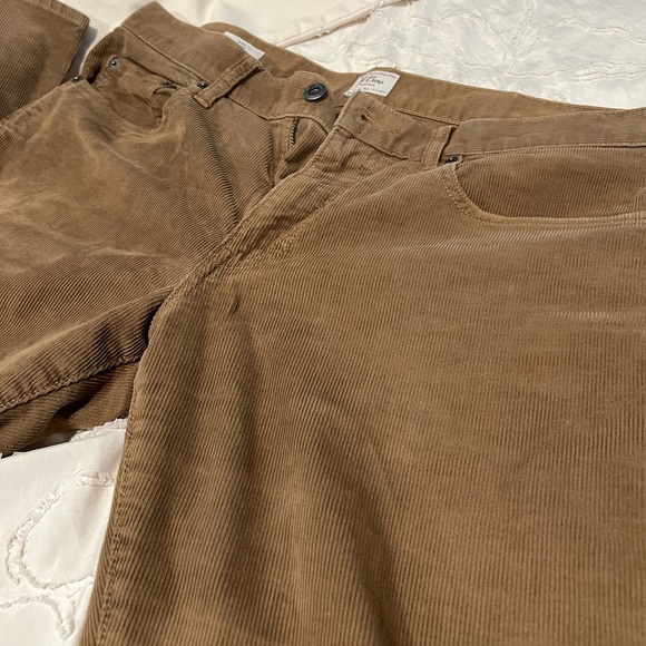 J. Crew Tan Corduroy Slim Pants Men’s 34x30 - Picture 5 of 8